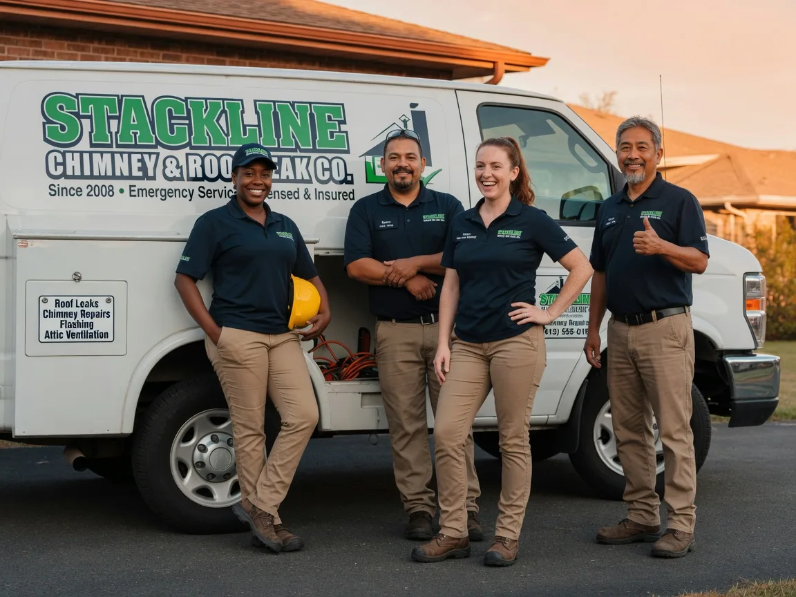 Chimney flashing repair company in Armada, MI